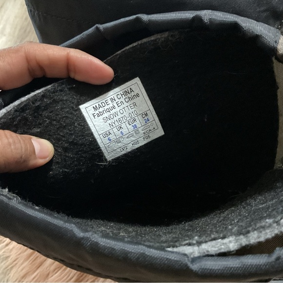 Sorel Black Brown Snow Boots Size 6 - Picture 11 of 11